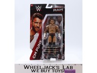 CM Punk WWE Netflix RAW 2024 Mattel Wrestling Action Figure NEW MOSC SEALED