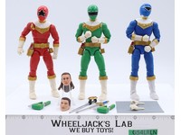 Lot of 3 Zeo Lightning Collection Power Rangers 2020 Hasbro 6" Action Figure