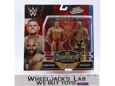 Gunther Vs Ricochet WWE Championship Showdown Series #13 2023 Mattel NEW SEALED