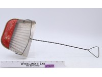 Vintage Susy Goose Childs Tin Toy Dustpan - Long Handle