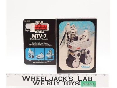 MTV-7 Mini Rig 100% Complete W/Box Star Wars ESB 1981 Vintage Kenner Figure