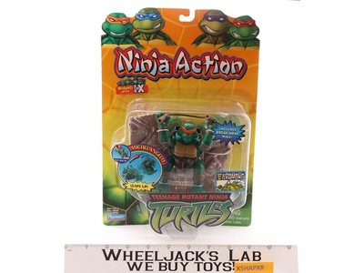 Michaelangelo Teenage Mutant Ninja Turtles TMNT Ninja Action 2004 Playmates MOSC