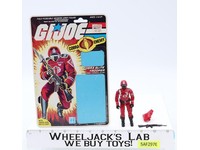 Crimson Guard V1 100% Complete 34 Cardback Hollow Backpack 1985 G.I. Joe Hasbro