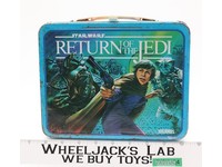 Return of the Jedi METAL Lunch Box 1983 Thermos Co. Vintage NO THERMOS