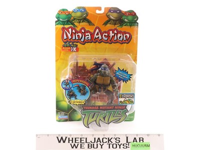 Donatello Teenage Mutant Ninja Turtles TMNT Ninja Action 2004 Playmates MOSC