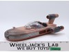 Luke Skywalker's X-34 Landspeeder 100% Complete Star Wars Black Series Hasbro