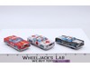Lot of 3 Vintage Tin Toy Cars Made in Japan Ambulance, Fire Department, Police