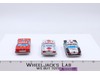 Lot of 3 Vintage Tin Toy Cars Made in Japan Ambulance, Fire Department, Police