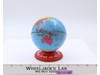 4" Ohio Arts Globe World Bank Tin Toy Coin Savings Metal D-174 Vintage