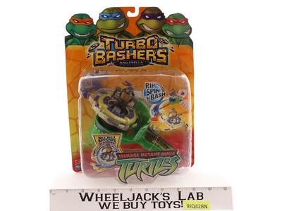 Donatello Turbo Bashers Teenage Mutant Ninja Turtles TMNT 2004 Playmates MOSC