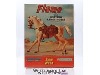 Palomino Flame The Western Range Horse Marx Johnny West 11" Vintage Set