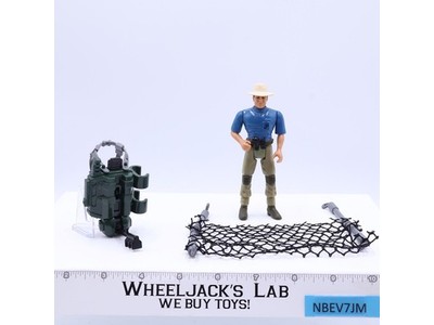 Alan Grant With Aerial Net Trap Jurassic Park 1993 Kenner Action Figure