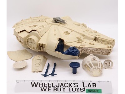 Millennium Falcon WORKS 100% Complete Star Wars 1979 Kenner Vehicle