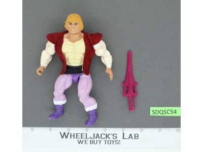 Prince Adam 100% Complete He-Man Masters of the Universe MOTU 1984 Mattel Figure