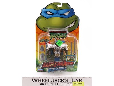 Leonardo Battle Nexus Teenage Mutant Ninja Turtles TMNT Playmates MOSC
