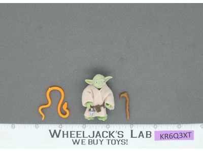 Yoda W/Orange Snake 100% Complete Star Wars ESB 1980 Vintage Kenner NO REPRO