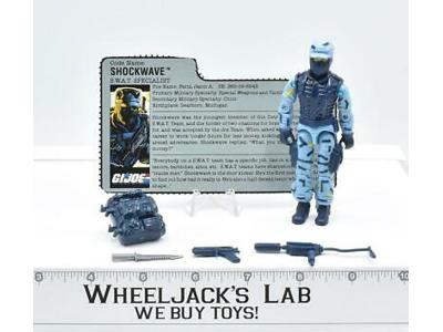 Shockwave 100% Complete GI Joe G.I. Joe 1988 Hasbro Action Figure Vintage