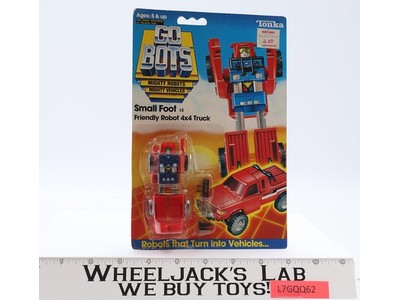 Small Foot Friendly Robot 4x4 Truck Gobots 1984 Tonka Action Figure NEW SEALED