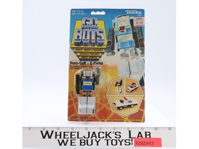 Hans-Cuff Go Bots Gobots Mighty Robots 1984 Tonka Action Figure NEW MOSC SEALED