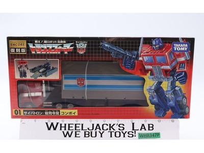 Optimus Prime Convoy #01 Transformers Encore Reissue 2007 Takara Figure MIB