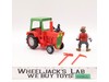 Farmer Don W/ Modern Mutant Tractor 100% Complete TMNT 1993 Playmates Vehicle