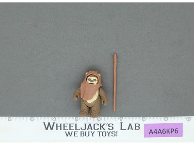 Wicket Ewok 100% Complete TAIWAN Star Wars ROTJ 1984 Kenner Figure NO REPRO
