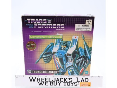 Thundercracker Transformers Commemorative Series Reissue 2002 Hasbro Figure