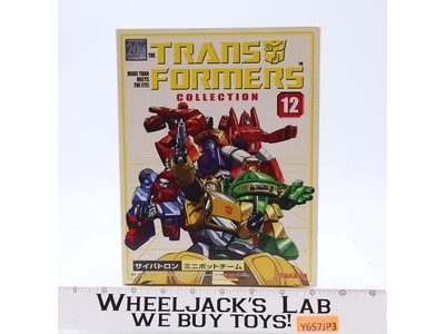 Minibots #12 Collection TFC Transformers Reissue 2002 Takara NEW MISB SEALED