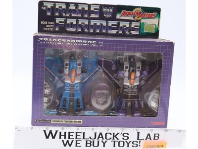 Skywarp & Thundercracker Transformers Robot Masters Edition Takara Action Figure