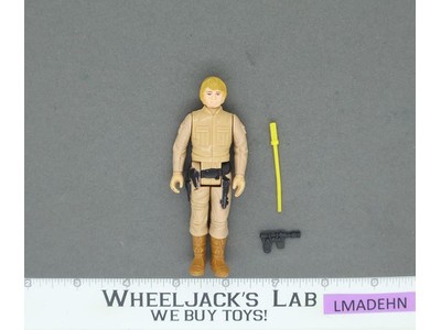Luke Skywalker Bespin BROWN HAIR 100% Complete Star Wars 1977 Kenner No Repro