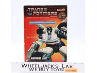 Autobot Jazz Commemorative Series Reissue Transformers 2002 Hasbro Action Figure