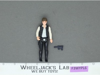 Han Solo BIG HEAD 100% Complete Star Wars 1977 Kenner Action Figure NO REPRO