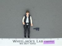 Han Solo BIG HEAD 100% Complete Star Wars 1977 Kenner Action Figure NO REPRO
