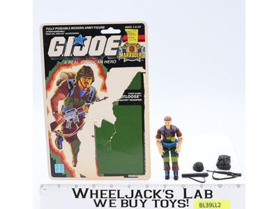 Footloose Sgt. Slaughters Marauders V2 100% Complete 34 Cardback 1989 G.I. Joe