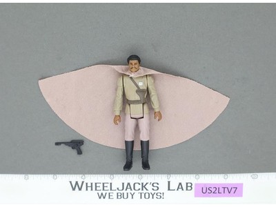 General Lando Calrissian 100% Complete Star Wars 1985 Kenner Figure No Repro