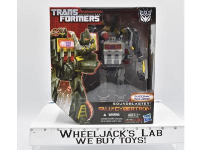 Soundblaster Voyager Class 2012 Fall Of Cybertron FOC NEW MISB Transformers