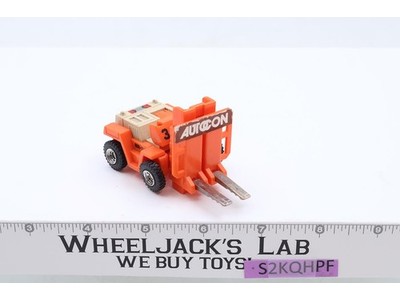 PROMOTIONAL EXCLUSIVE AUTOCON SPOONS Gobots Tonka Bandai Machine Robo Action Fig
