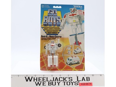 Rest-Q Friendly Robot Ambulance Gobots 1984 Tonka Action Figure NEW MOSC SEALED