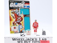 Lifeline V1 100% Complete W/ 36 Cardback 1986 G.I. Joe Hasbro Vintage Figure