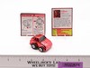 G2 Hubcap METALLIC RED Complete 1993 Hasbro Transformers Vintage Action Figure
