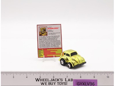 G2 Bumblebee METALLIC GOLD Complete 1993 Hasbro Transformers Vintage Figure
