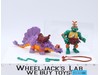 Cave Turtle Mike W/ Silly Stegosaurus Complete TMNT 1993 Vintage Playmates
