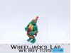 Cave Turtle Mike W/ Silly Stegosaurus Complete TMNT 1993 Vintage Playmates