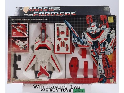 Jetfire Matsushiro Wing Variant Complete W/ Box 1985 G1 Transformers Figure