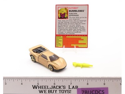 G2 Bumblebee Go-Bots 100% Complete GOLD 1995 Hasbro Transformers Vintage Figure