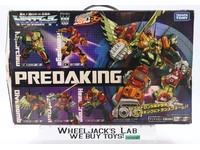 Predaking 5-Figure Combiner Transformers Reissue 2010 Takara W/ Box