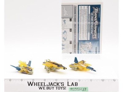 Saber Minicon W/ Wreckage Scattor Skyboom Energon COMPLETETE Transformers Hasbro
