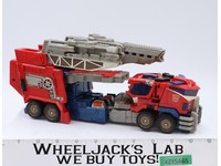 Galaxy Force Optimus Prime Transformers Cybertron 2006 Hasbro Action Figure