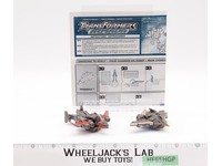 Gunbarrel Thunderwing Air Military Team Armada Hasbro 2002 Transformers Figures