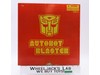 Autobot Blaster Transformers Universe Reissue 2010 Hasbro 100% Complete W/ Box